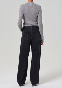 Citizens of Hummanity Ayla baggy jean metropolis washed black | Pipe and Row
