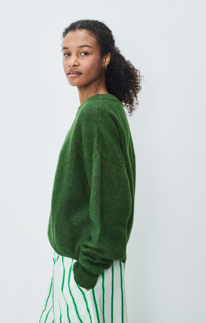 American Vintage Vito crewneck sweater basil green PIPE AND ROW Seattle