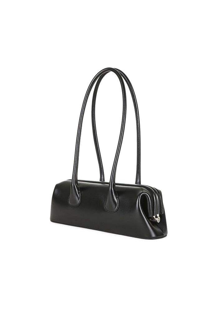 Osoi Boat Brot Wide Mini handbag black leather | Pipe and Row Seattle