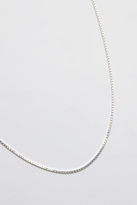 Wolf Circus box chain sterling silver layer charm | Pipe and Row Seattle Boutique