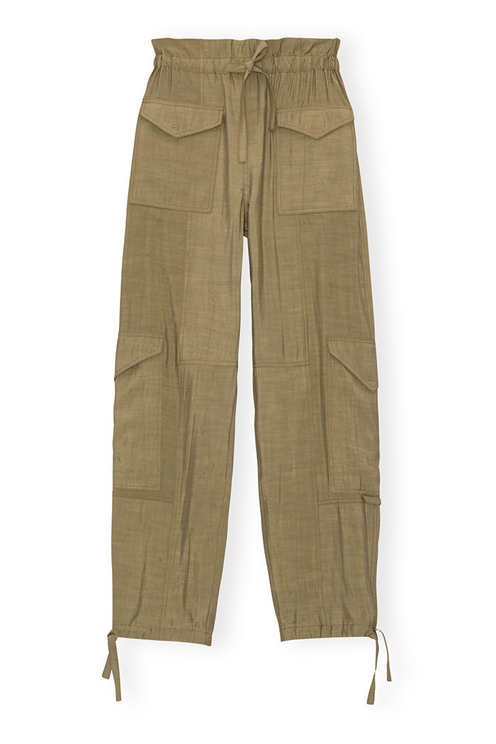 LIGHT SLUB PANTS